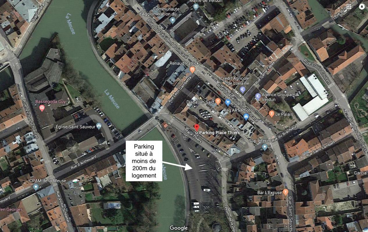 Sympathique Logement En Centre Ville Verdun-sur-Meuse Exteriör bild